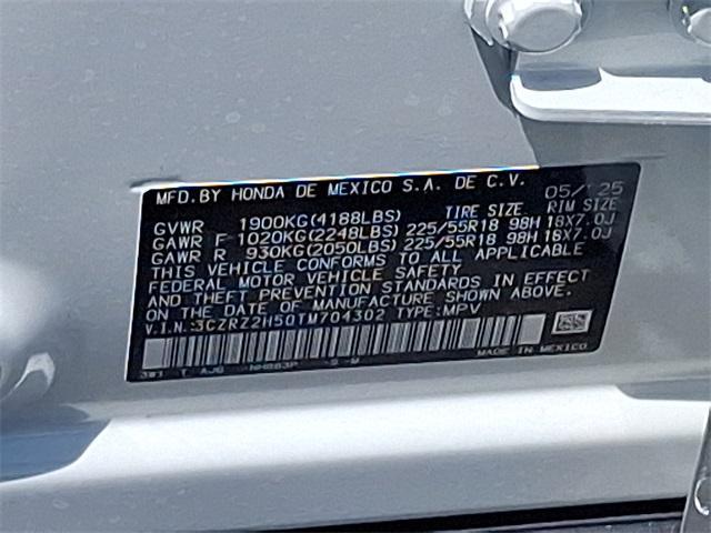 new 2026 Honda HR-V car, priced at $31,350