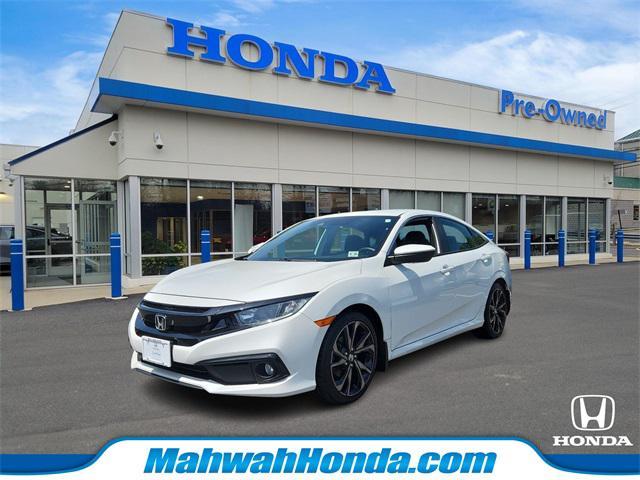 used 2021 Honda Civic car, priced at $21,464