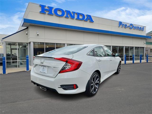 used 2020 Honda Civic car, priced at $21,500