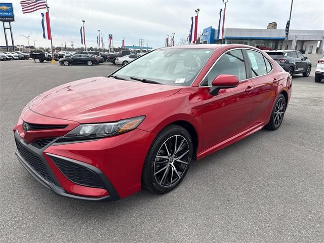 used 2021 Toyota Camry car, priced at $20,047