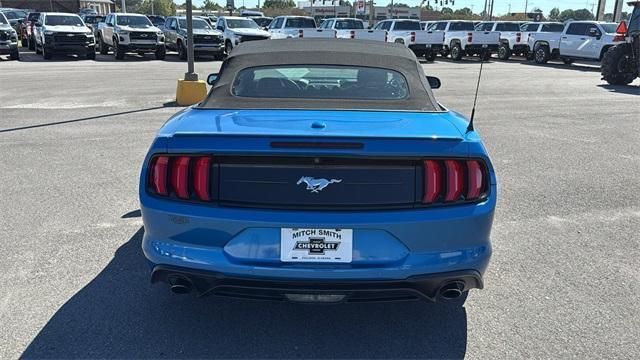 used 2021 Ford Mustang car, priced at $22,993