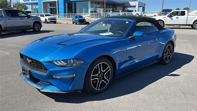 used 2021 Ford Mustang car, priced at $22,993