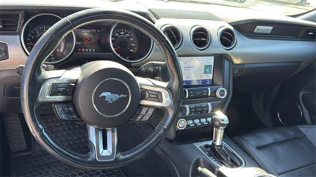 used 2021 Ford Mustang car, priced at $22,993