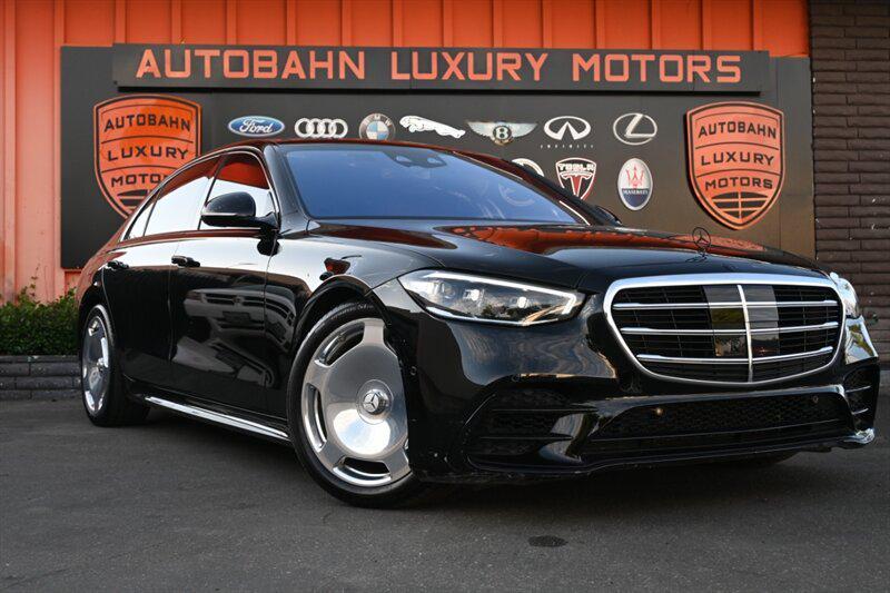 used 2022 Mercedes-Benz S-Class car, priced at $70,995
