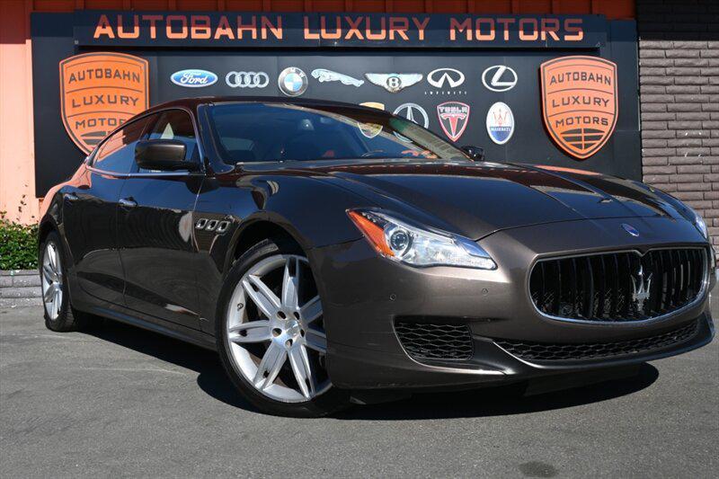 used 2015 Maserati Quattroporte car, priced at $15,495