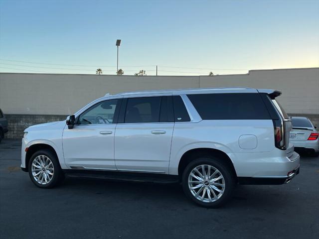 used 2022 Cadillac Escalade ESV car, priced at $63,995