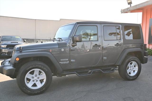 used 2017 Jeep Wrangler Unlimited car, priced at $22,995