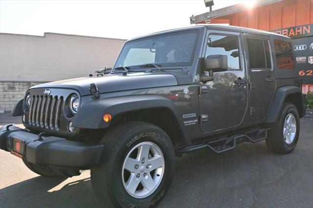 used 2017 Jeep Wrangler Unlimited car, priced at $22,995