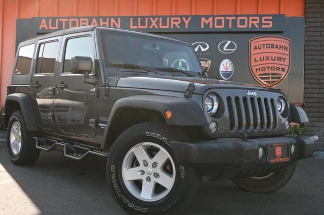 used 2017 Jeep Wrangler Unlimited car, priced at $22,995