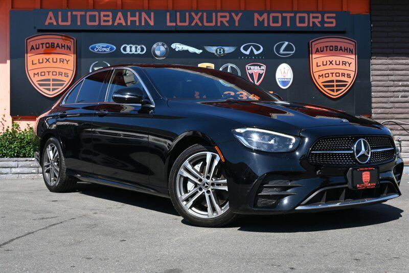 used 2021 Mercedes-Benz E-Class car, priced at $31,995