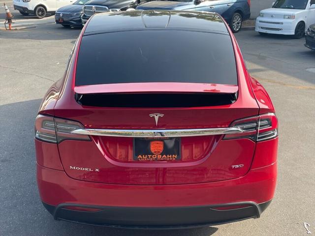 used 2018 Tesla Model X car, priced at $30,995