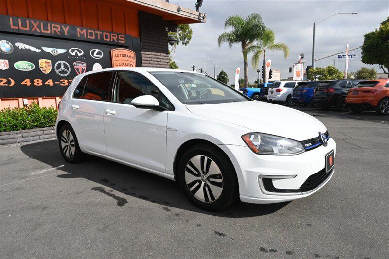 used 2016 Volkswagen e-Golf car, priced at $7,495