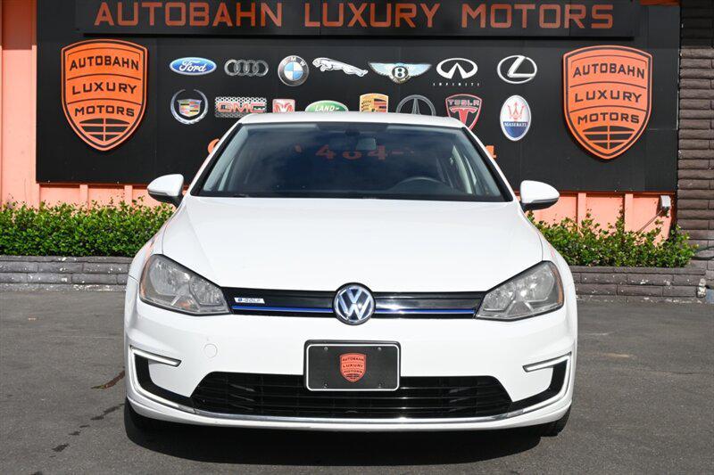 used 2016 Volkswagen e-Golf car, priced at $7,495