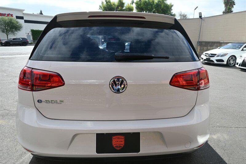 used 2016 Volkswagen e-Golf car, priced at $7,495