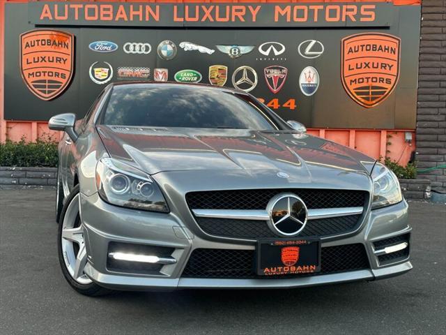 used 2015 Mercedes-Benz SLK-Class car, priced at $19,995