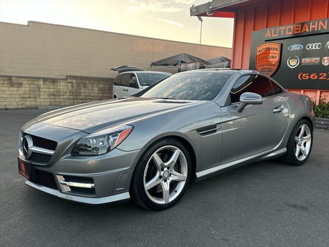 used 2015 Mercedes-Benz SLK-Class car, priced at $19,995