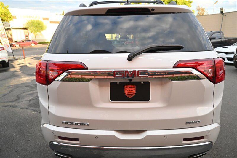 used 2017 GMC Acadia car, priced at $21,995