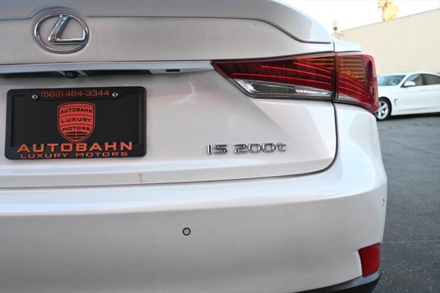 used 2017 Lexus IS 200t car, priced at $17,995