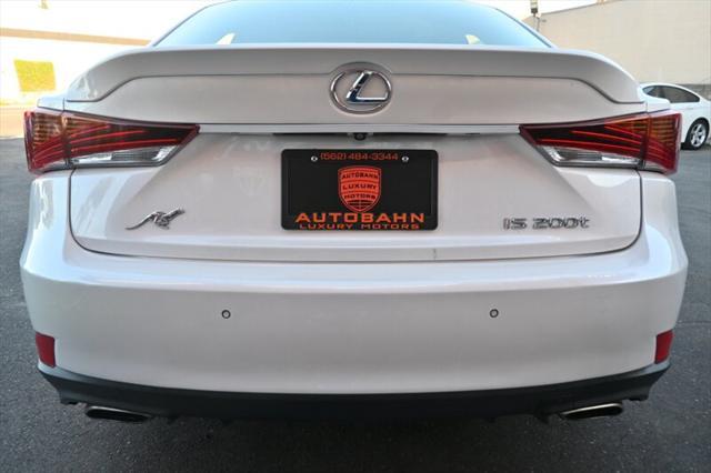 used 2017 Lexus IS 200t car, priced at $17,995
