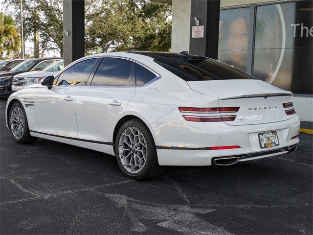 used 2021 Genesis G80 car, priced at $31,999