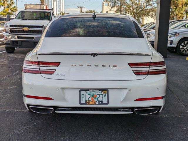 used 2021 Genesis G80 car, priced at $31,999