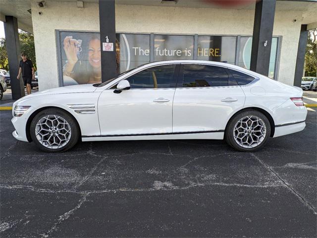 used 2021 Genesis G80 car, priced at $31,999