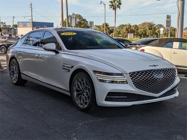 used 2021 Genesis G80 car, priced at $31,999