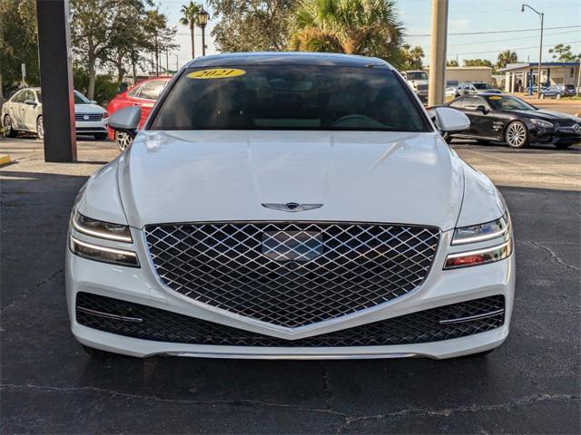 used 2021 Genesis G80 car, priced at $31,999