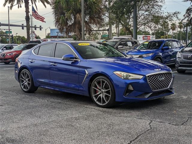 used 2019 Genesis G70 car, priced at $19,999