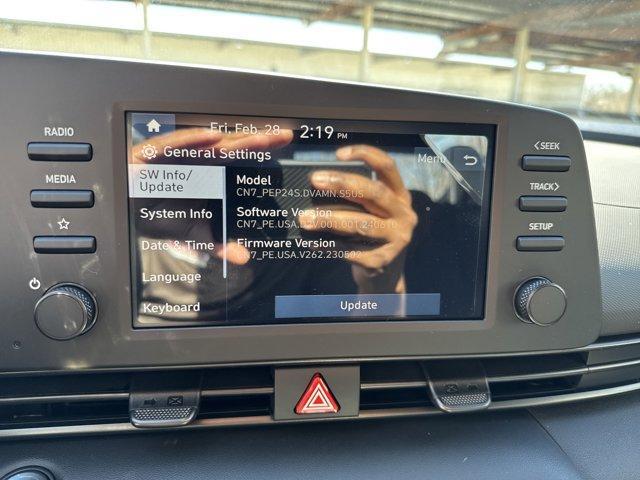 new 2025 Hyundai Elantra car, priced at $23,380