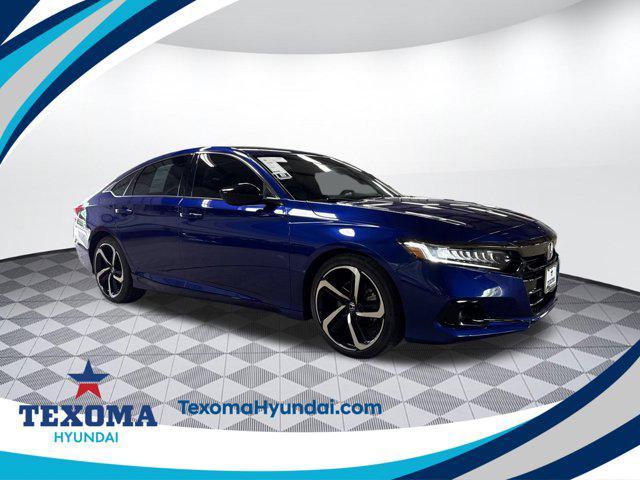 used 2021 Honda Accord car, priced at $24,999