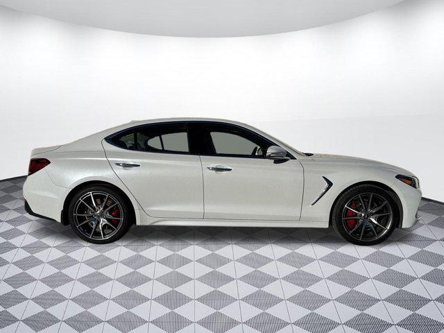 used 2021 Genesis G70 car, priced at $27,999