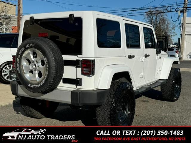 used 2013 Jeep Wrangler Unlimited car, priced at $16,888