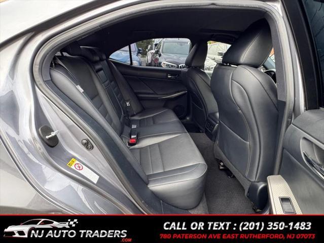 used 2015 Lexus IS 250 car, priced at $16,495