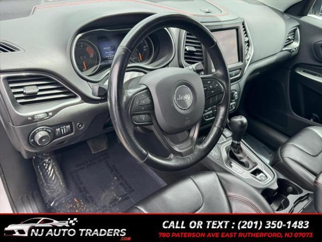 used 2021 Jeep Cherokee car, priced at $18,995