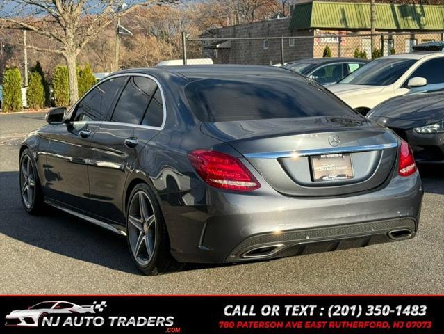 used 2015 Mercedes-Benz C-Class car, priced at $13,988