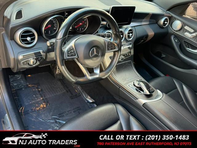 used 2015 Mercedes-Benz C-Class car, priced at $13,988