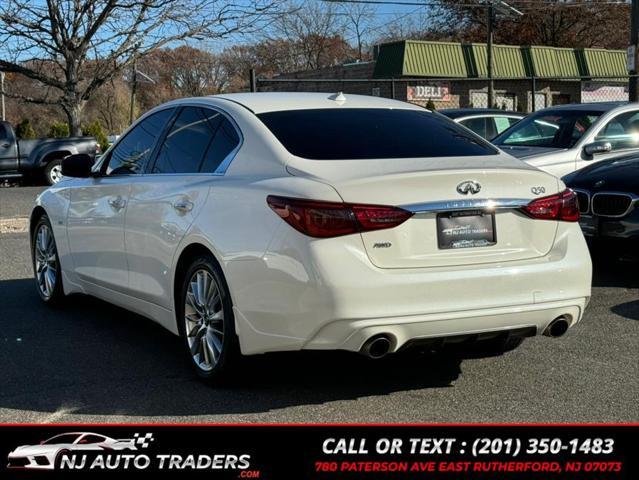 used 2019 INFINITI Q50 car, priced at $16,858