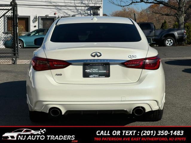 used 2019 INFINITI Q50 car, priced at $16,858