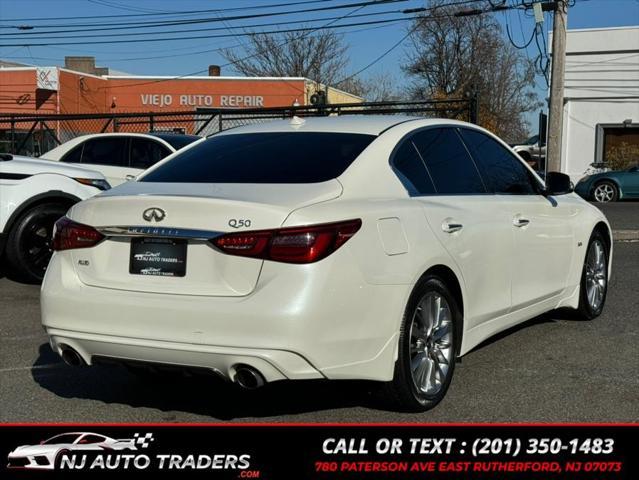 used 2019 INFINITI Q50 car, priced at $16,858