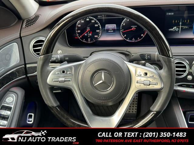 used 2019 Mercedes-Benz S-Class car, priced at $26,995