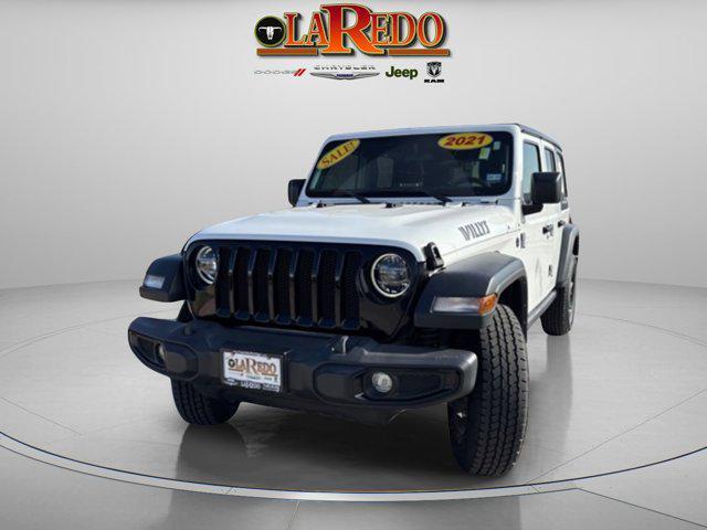 used 2021 Jeep Wrangler car, priced at $28,787