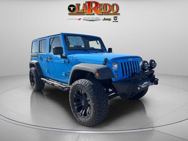 used 2017 Jeep Wrangler Unlimited car, priced at $22,628