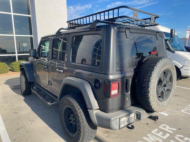 used 2018 Jeep Wrangler Unlimited car, priced at $25,463