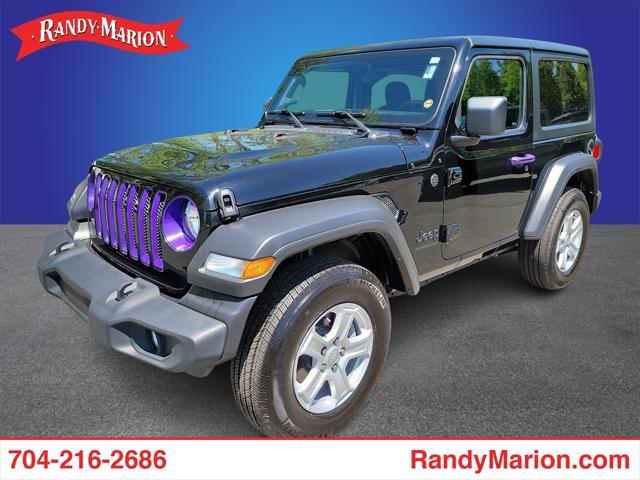 used 2022 Jeep Wrangler car, priced at $32,495