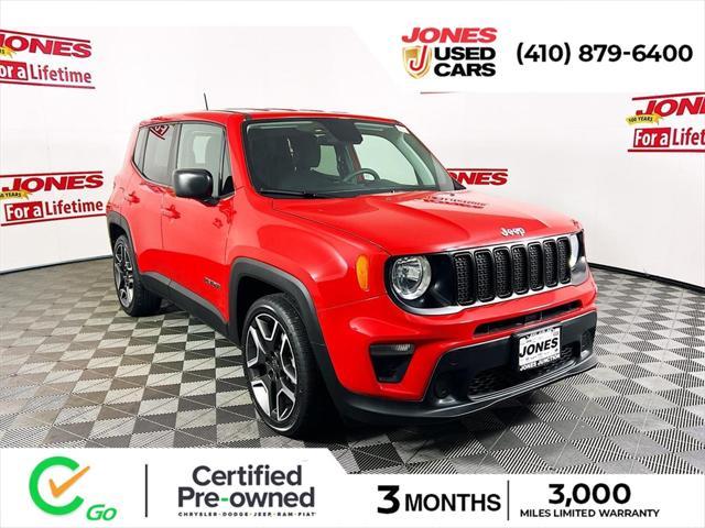 used 2020 Jeep Renegade car, priced at $14,998