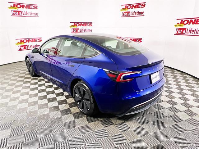 used 2024 Tesla Model 3 car, priced at $34,824