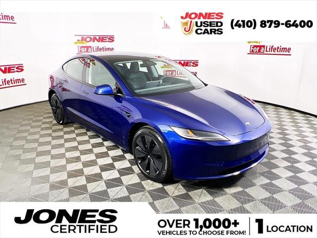 used 2024 Tesla Model 3 car, priced at $34,824