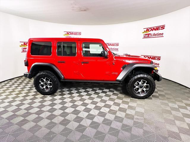 used 2022 Jeep Wrangler Unlimited car, priced at $38,995