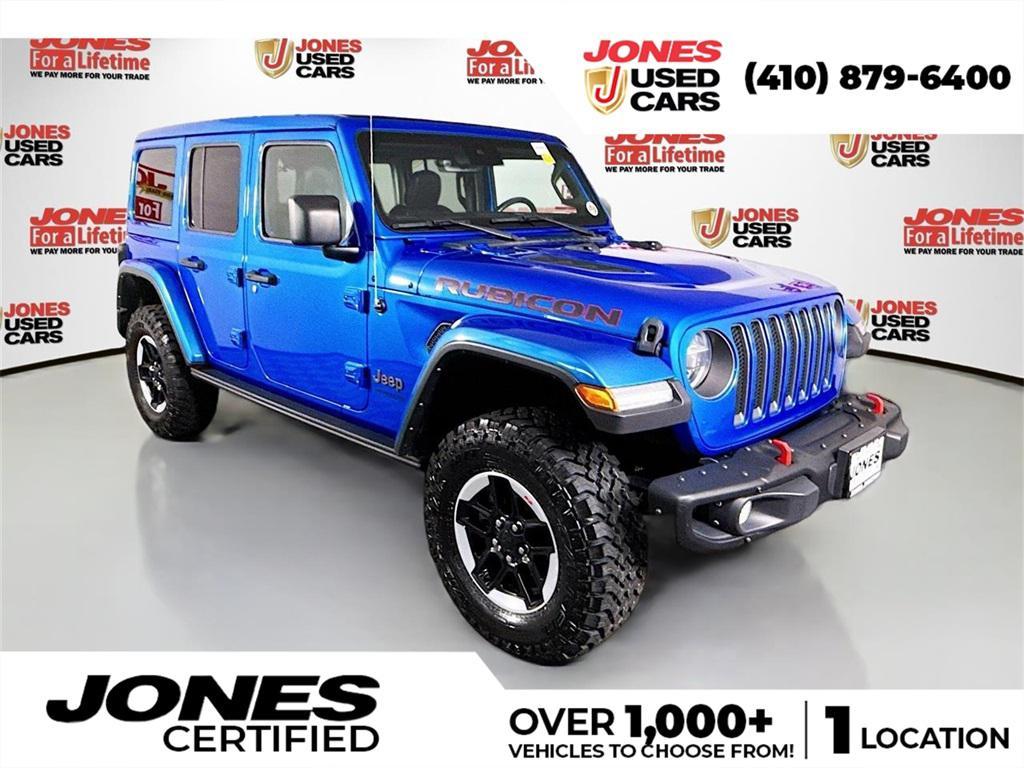 used 2021 Jeep Wrangler Unlimited car, priced at $42,998
